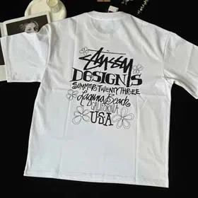 STU Printed short sleeves（2 styles)-1300  