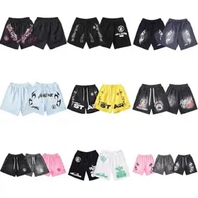 Hell Star Street Hip Hop Fashion Shorts-1627  