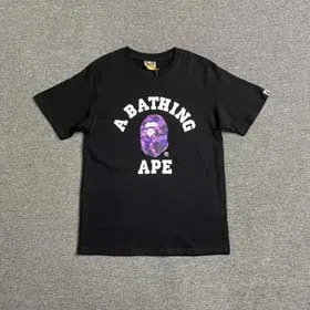 Fashion brand BAPE short-sleeved camouflage print couple T-shirt（15 styles)-1836  