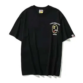 BAPE Fashionable and casual loose short-sleeved top T-shirt（15 styles)-1841  