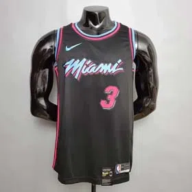 NBA Miami Heat Wade Jersey City Sports Butler Vest Embroidery 22 Black Basketball Jersey（10 styles)-1903  