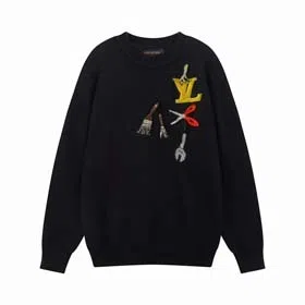 Louis Vuitton LV Casual autumn and winter loose embroidery bottoming sweatshirt（12 styles)-2166  