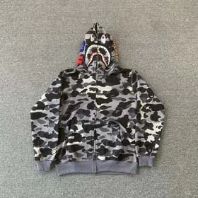 BAPE Unisex embroidered shark head couple jacket（15 styles)-2168  