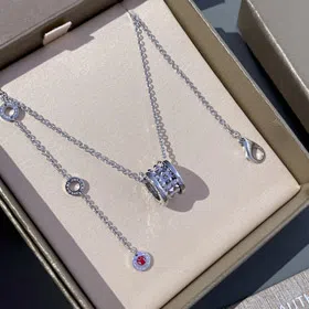 Bulgari Charity Spring Necklace-3766  