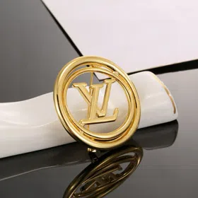 Louis Vuitton LV round letter metal brooch-3912  