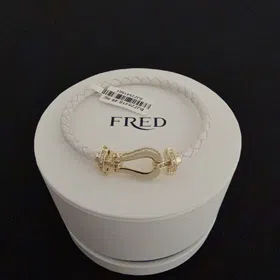 Feiden full diamond diamond horseshoe buckle bracelet-3977  
