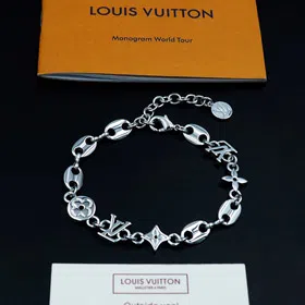 Louis Vuitton LV Letter and Floral Bracelet-4074  