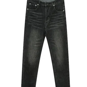 Stone Island High Stretch Washed Back Pocket Embroidered Badge Jeans (2 styles)-2878  