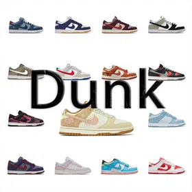 Nike Dunk Bright Side Suede Street Style Low-Top Sneakers-2973  