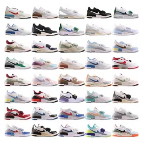 Nike Jordan Air Jordan 1 Spring Flower Sea Low Top Retro Basketball Shoes-2986  