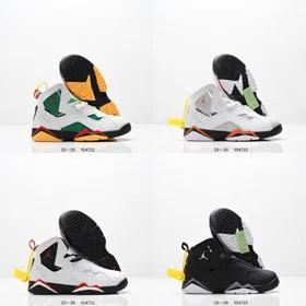 Jordan True Flight Enhanced High-Top Retro Basketball Shoe for Kids-4147  