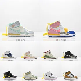 Jordan Legacy 312 High-Top Kids Retro Basketball Shoe-4153  