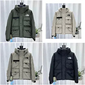 THE NORTH FACE multi-pocket windproof warm down jacket-4355  