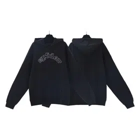 Sp5der logo hooded long-sleeved sweatshirt-4583  
