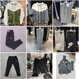 Nike Slim Windproof and Breathable Casual Jacket and Pants-4765  