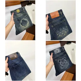 Louis Vuitton LV Prada Versace high-quality jeans-4803  