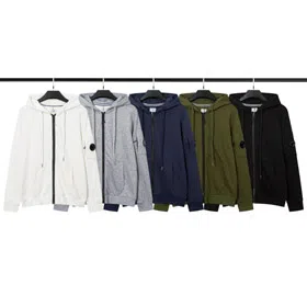 C.P Company zip-up hooded sweatshirt jacket-5284  