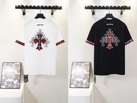 Chrome Hearts CH new design embroidered short-sleeved T-shirt-5422  