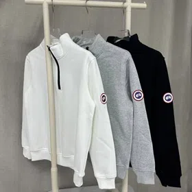 Canada Goose half-zip mock neck sweatshirt-5501  