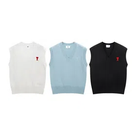 Amiri New Arrival Sleeveless Sweater Vest-5538  
