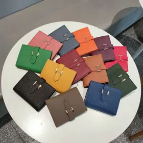 Hermès bi-fold wallet with zipper-5782  
