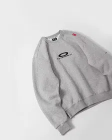 Oakley embroidered crewneck fleece sweatshirt-5882  