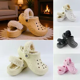 Crocs new Bayaband lined cotton slippers-5964  