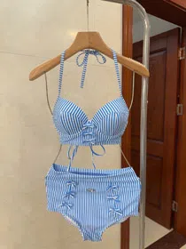 Miu Miu Halter Neck Tie Swimwear-6481  