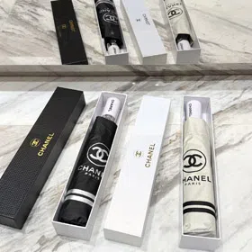 Chanel Simple Style Fully Automatic UV-Blocking Sun Umbrella-6497  