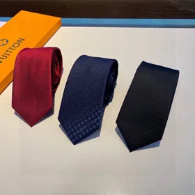 Louis Vuitton LV Jacquard Silk Tie-6567  
